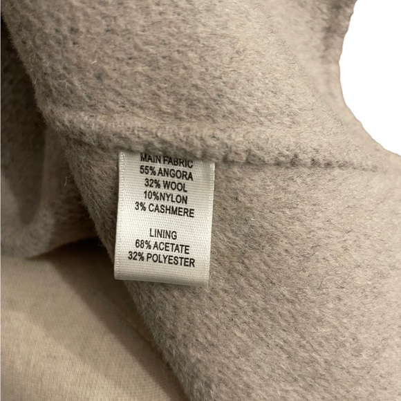 St. John Angora and Wool Blend Open Front Sweater Jacket - Picture 12 of 15